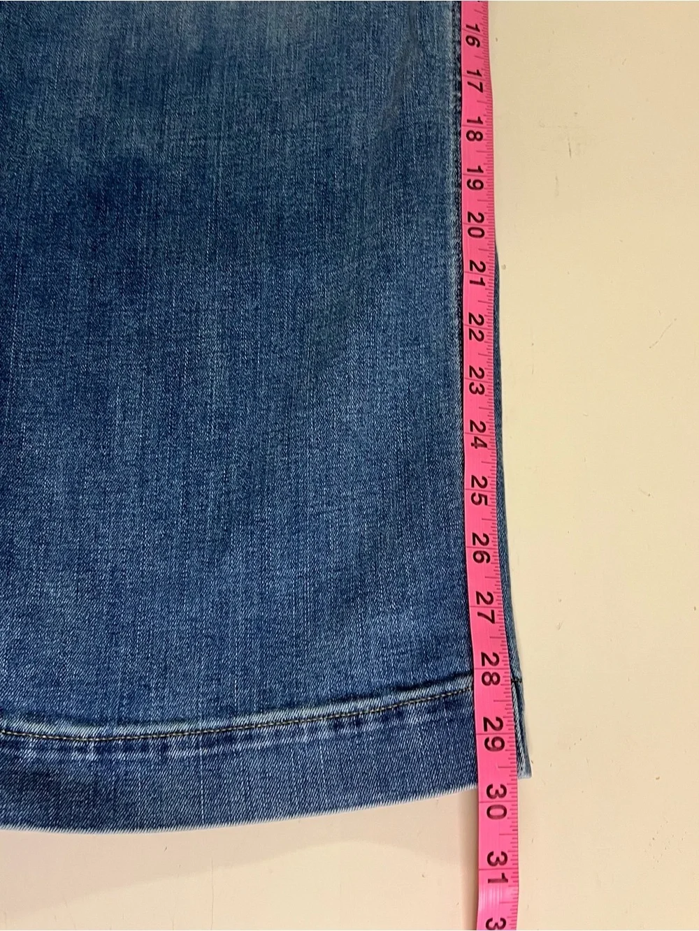 J. Crew Wide-Leg Flare Jeans in Medium Blue